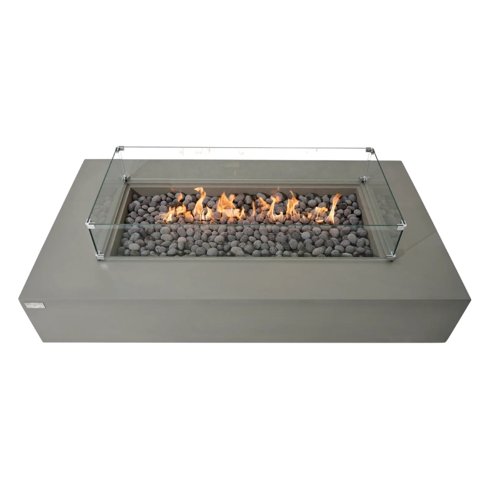 Elementi Pro Ravello 72" Fire Table - Dark Grey - 100,000 BTU
