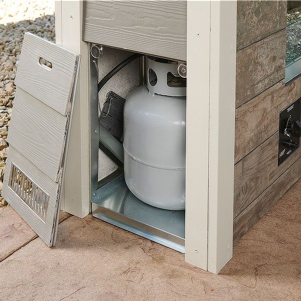 Customizable 60-inch See-Through Outdoor Gas Fireplace with Crystal Fire Plus Burner