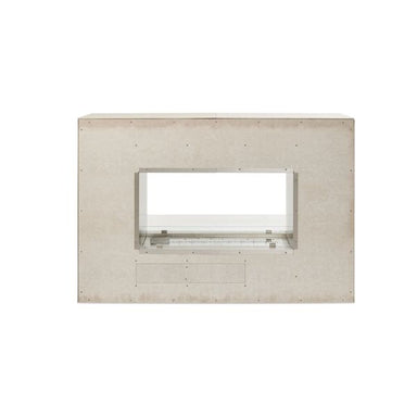 40-inch Linear Ready-to-Finish Outdoor Fireplace with Crystal Fire Plus Burner