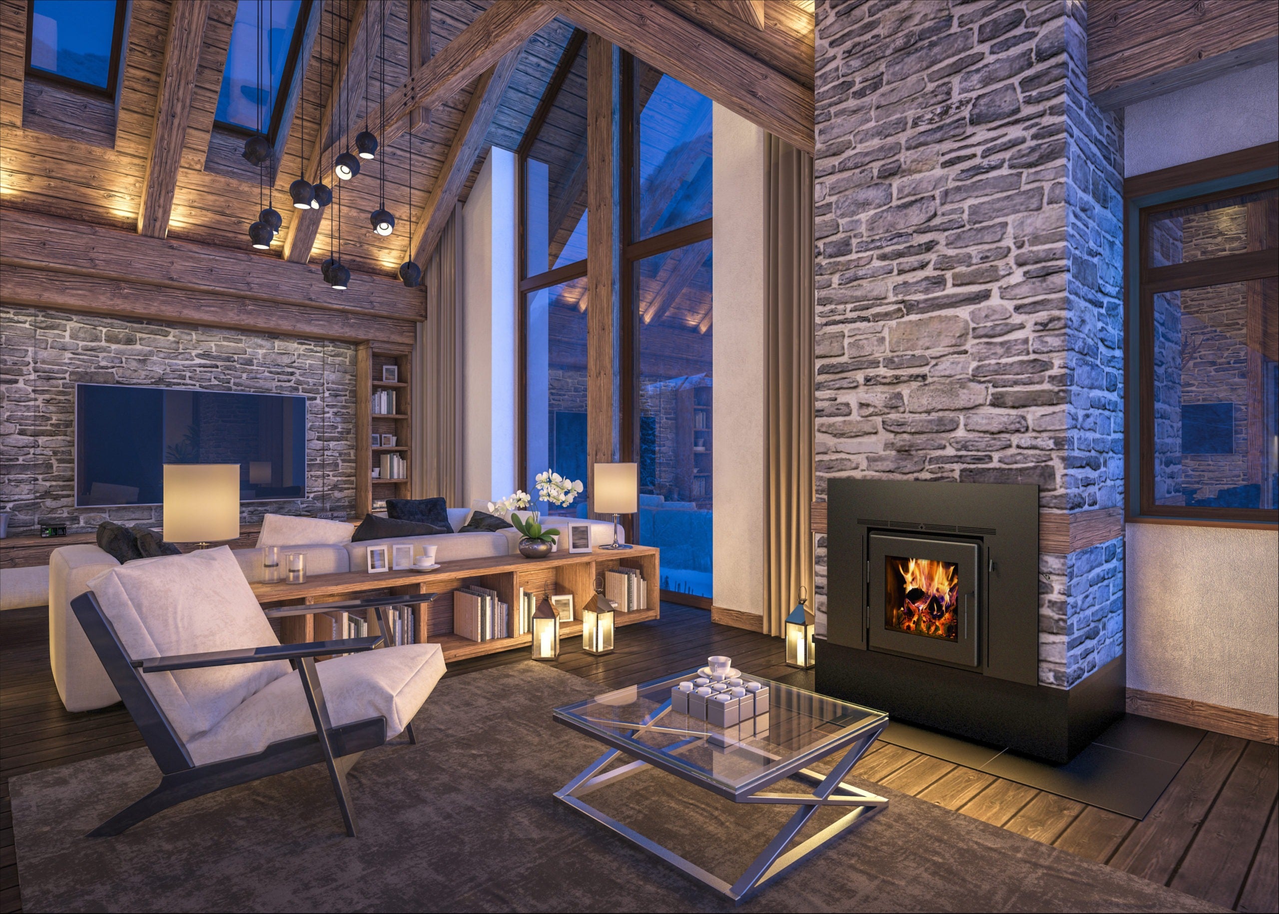 MF Nova Wood Burning Stove Insert