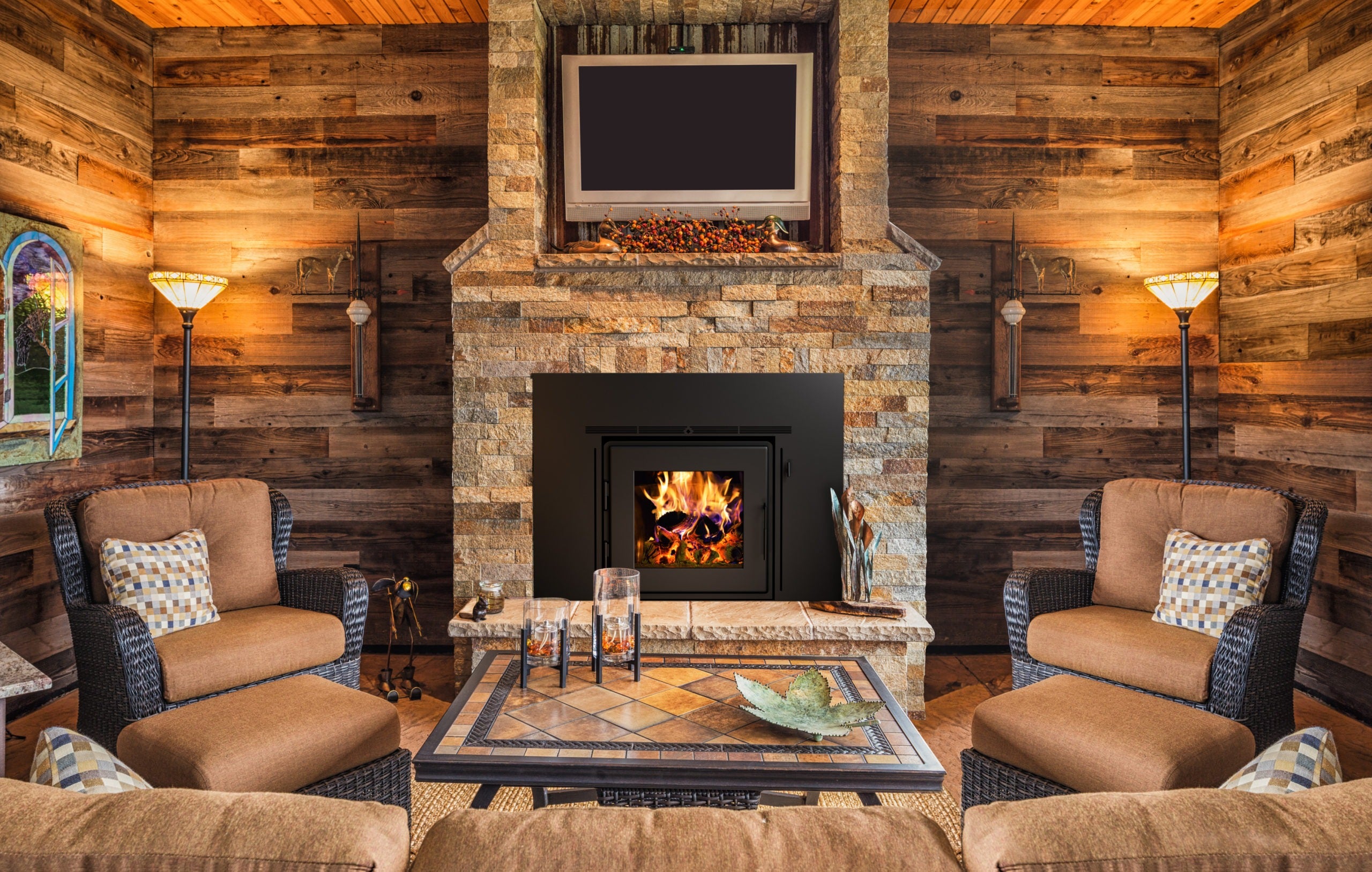 MF Nova Wood Burning Stove Insert