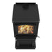 J.A. Roby Hubble wood stove PBHU top view