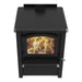 J.A. Roby Score wood stove PBSC top view