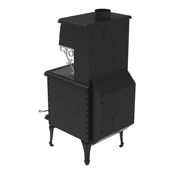 J.A. Roby Spirit wood stove PBSP front view