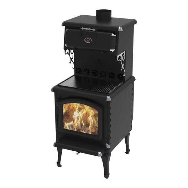 J.A. Roby Spirit wood stove PBSP right view
