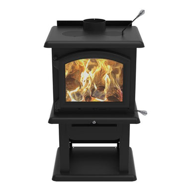 J.A. Roby Vega wood stove PBVE front view