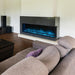 Modern Flames 68" Multi-Sided Smart Electric Fireplace with RGB Flame