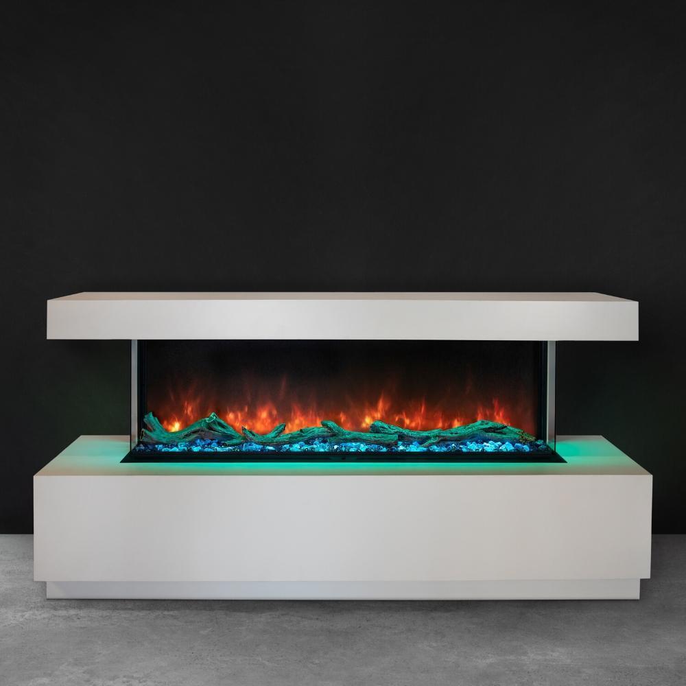 Modern Flames Landscape Pro Multi-Sided 56-inch Smart Electric Fireplace Heater