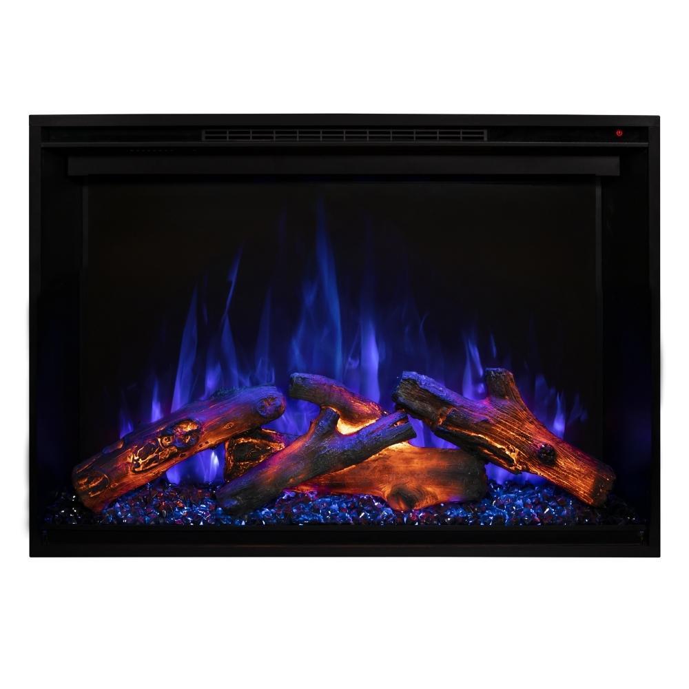 Modern Flames Redstone 54-inch Built-In Electric Fireplace Insert with Hybrid-FX Flame Technology