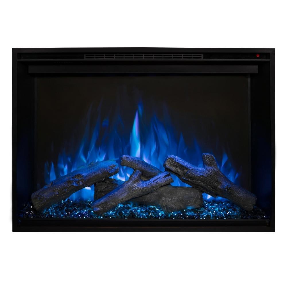 Modern Flames Redstone 54-inch Built-In Electric Fireplace Insert with Hybrid-FX Flame Technology