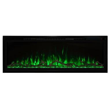 Modern Flames Spectrum Slimline 100-Inch Wall Mount Recessed Electric Fireplace Heater