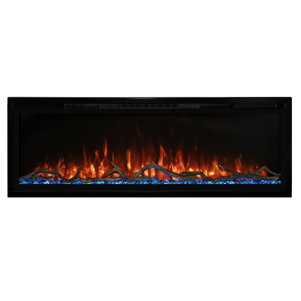Modern Flames Spectrum Slimline 100-Inch Wall Mount Recessed Electric Fireplace Heater