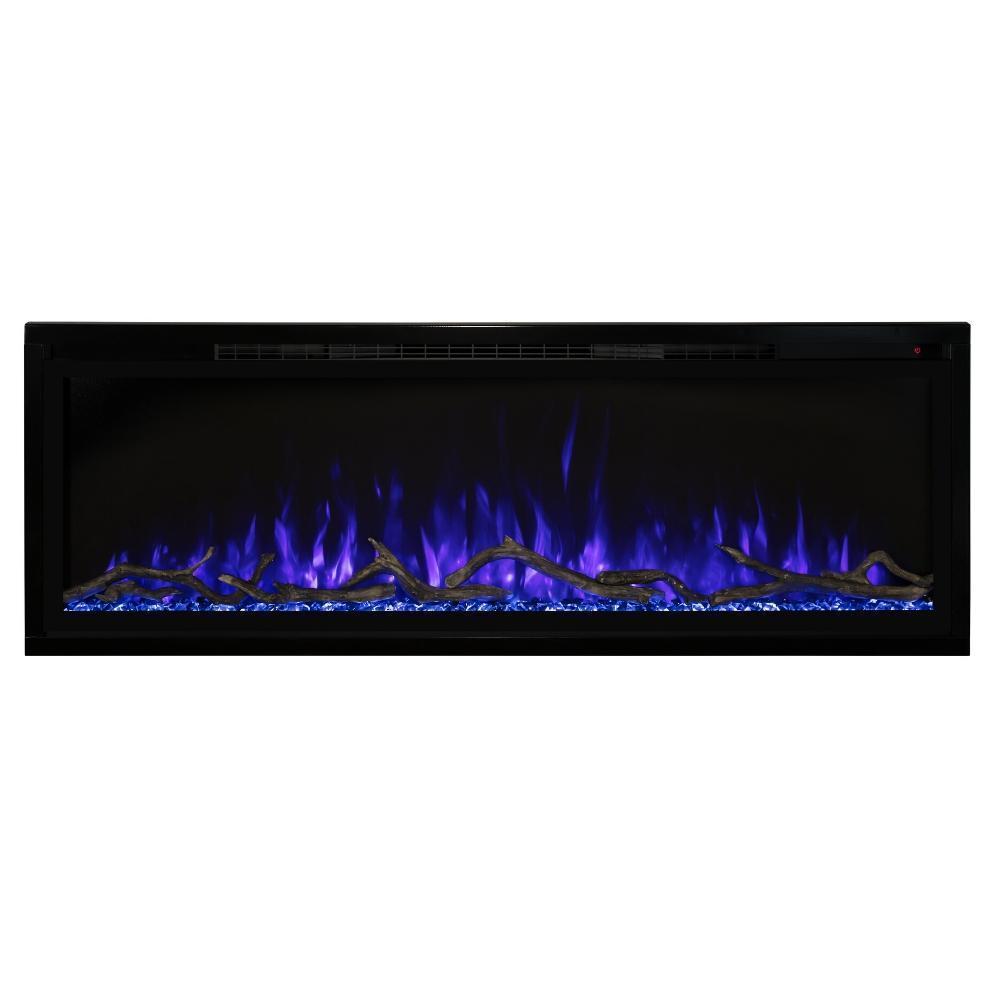 Modern Flames Spectrum Slimline 100-Inch Wall Mount Recessed Electric Fireplace Heater