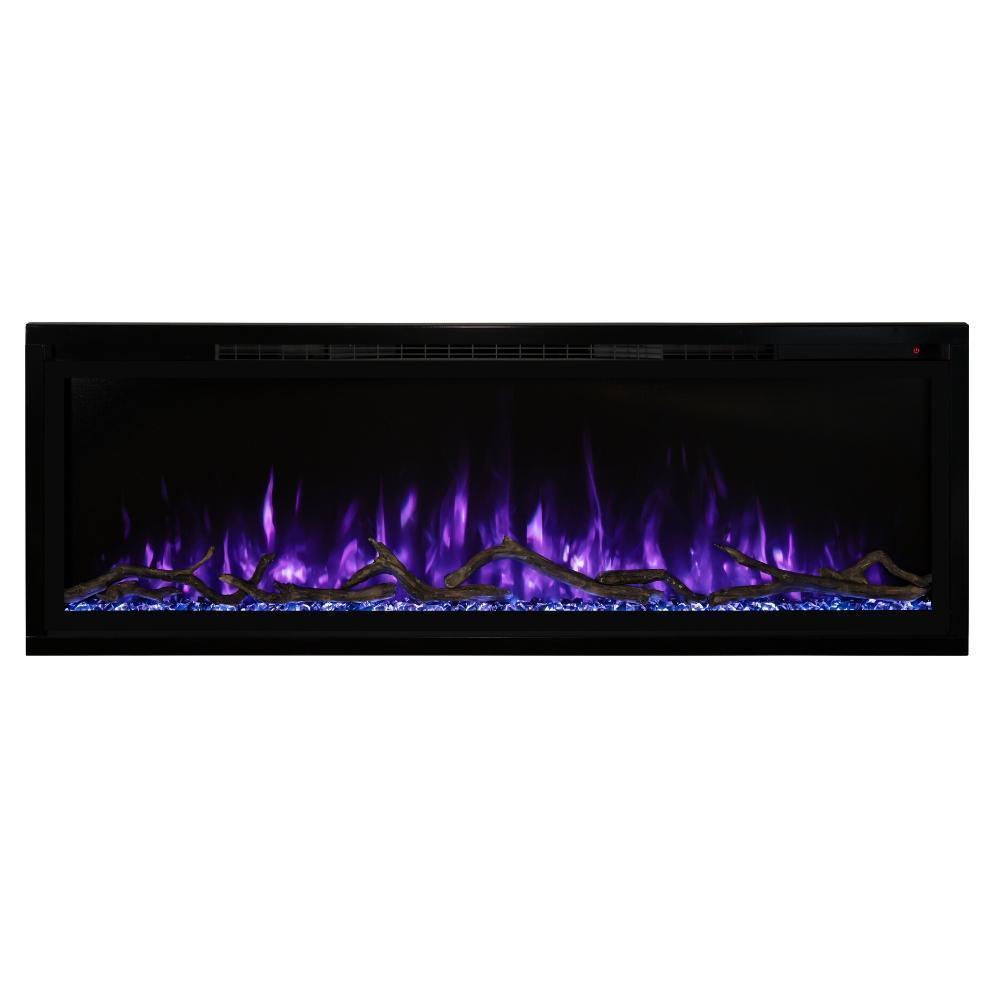 Modern Flames Spectrum Slimline 60-inch Wall Mount Recessed Electric Fireplace