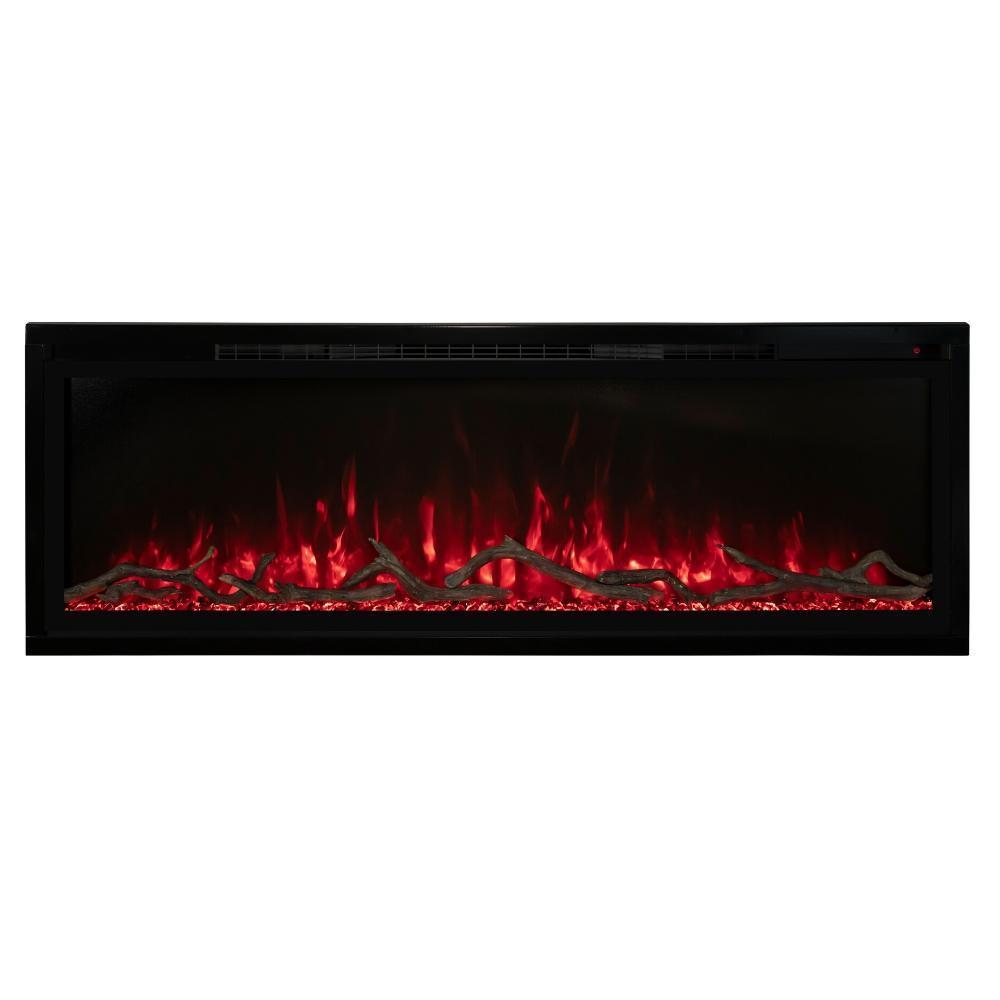 Modern Flames Spectrum Slimline 100-Inch Wall Mount Recessed Electric Fireplace Heater