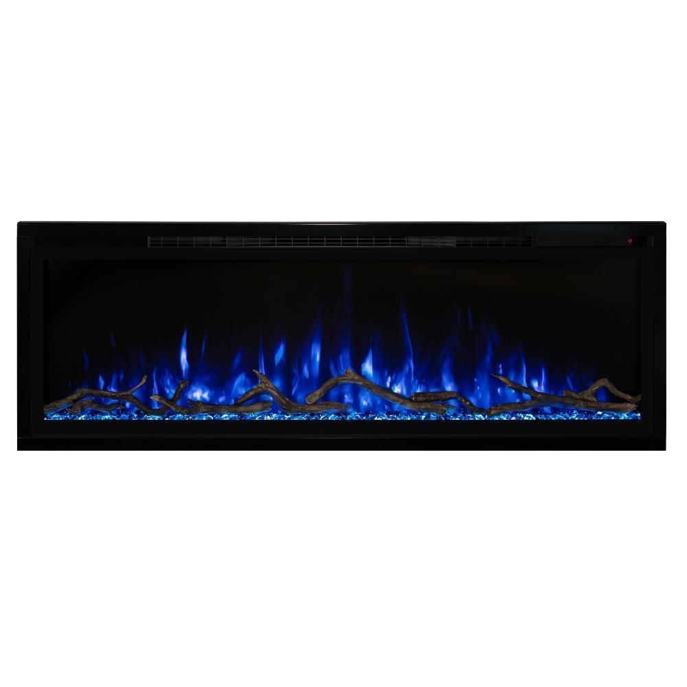 Modern Flames Spectrum Slimline 100-Inch Wall Mount Recessed Electric Fireplace Heater