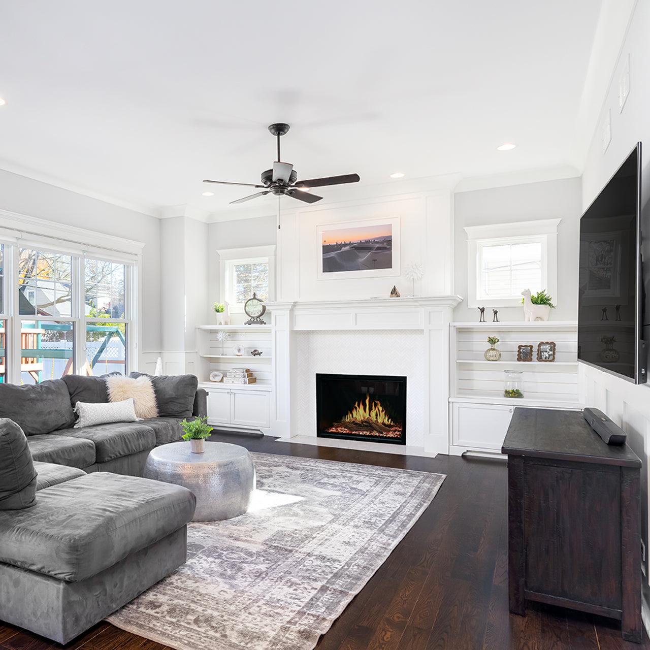 Modern Flames Orion Traditional 30-inch Heliovision Virtual Built-in Electric Fireplace