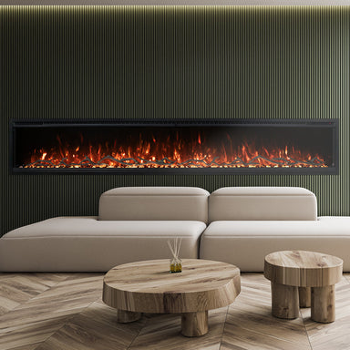 Modern Flames Spectrum Slimline 100-Inch Wall Mount Recessed Electric Fireplace Heater
