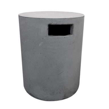 Stonelum Round Tank Cover Natural Concrete