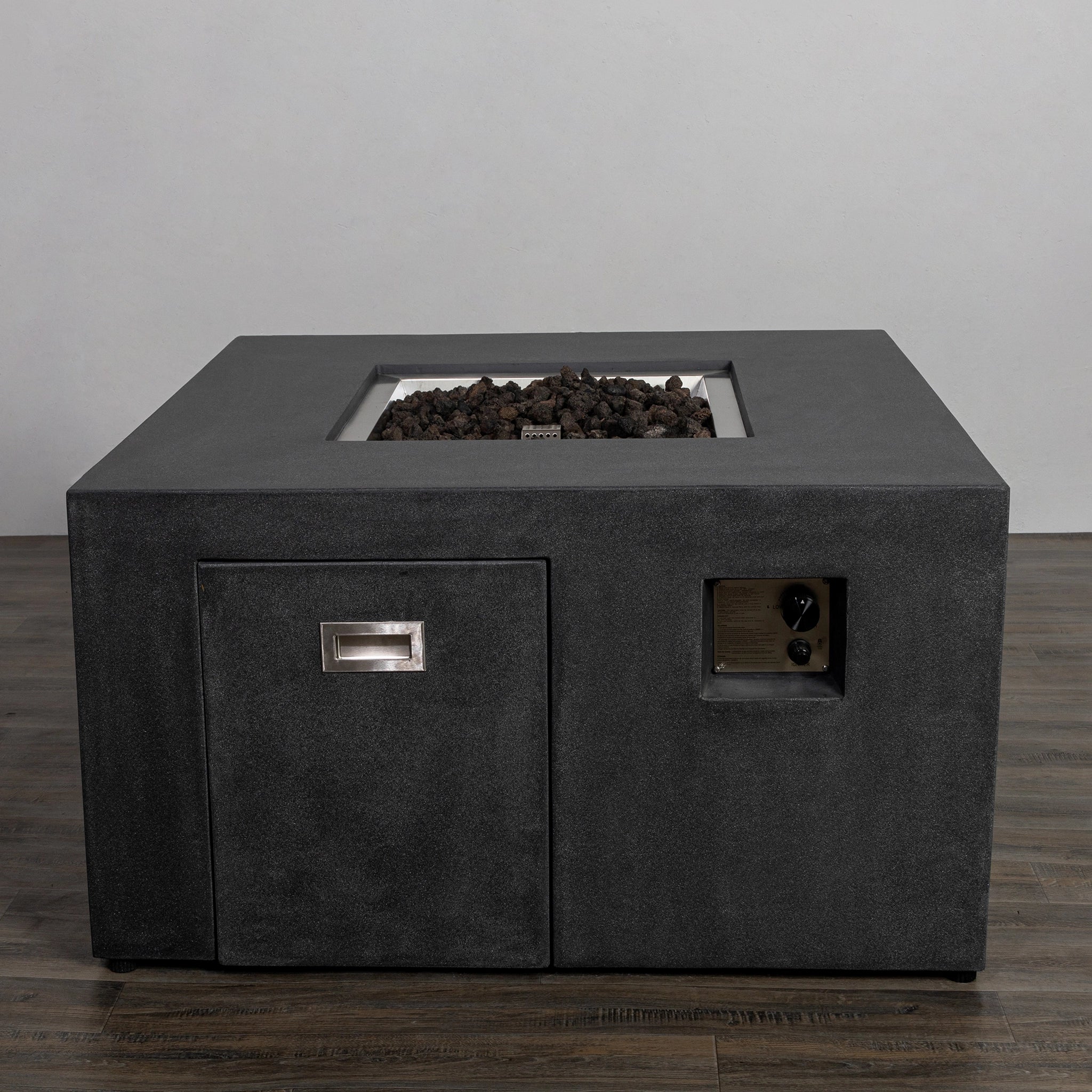 Starfire Designs Beton Square Concrete LPT Fire Pit