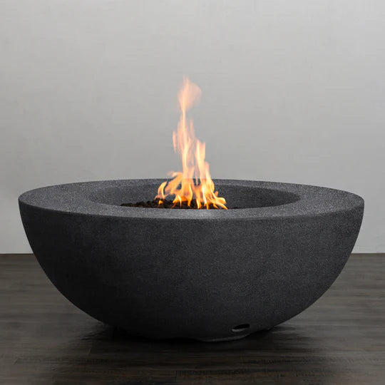 Starfire Designs Beton Round Concrete Gas Fire Pit