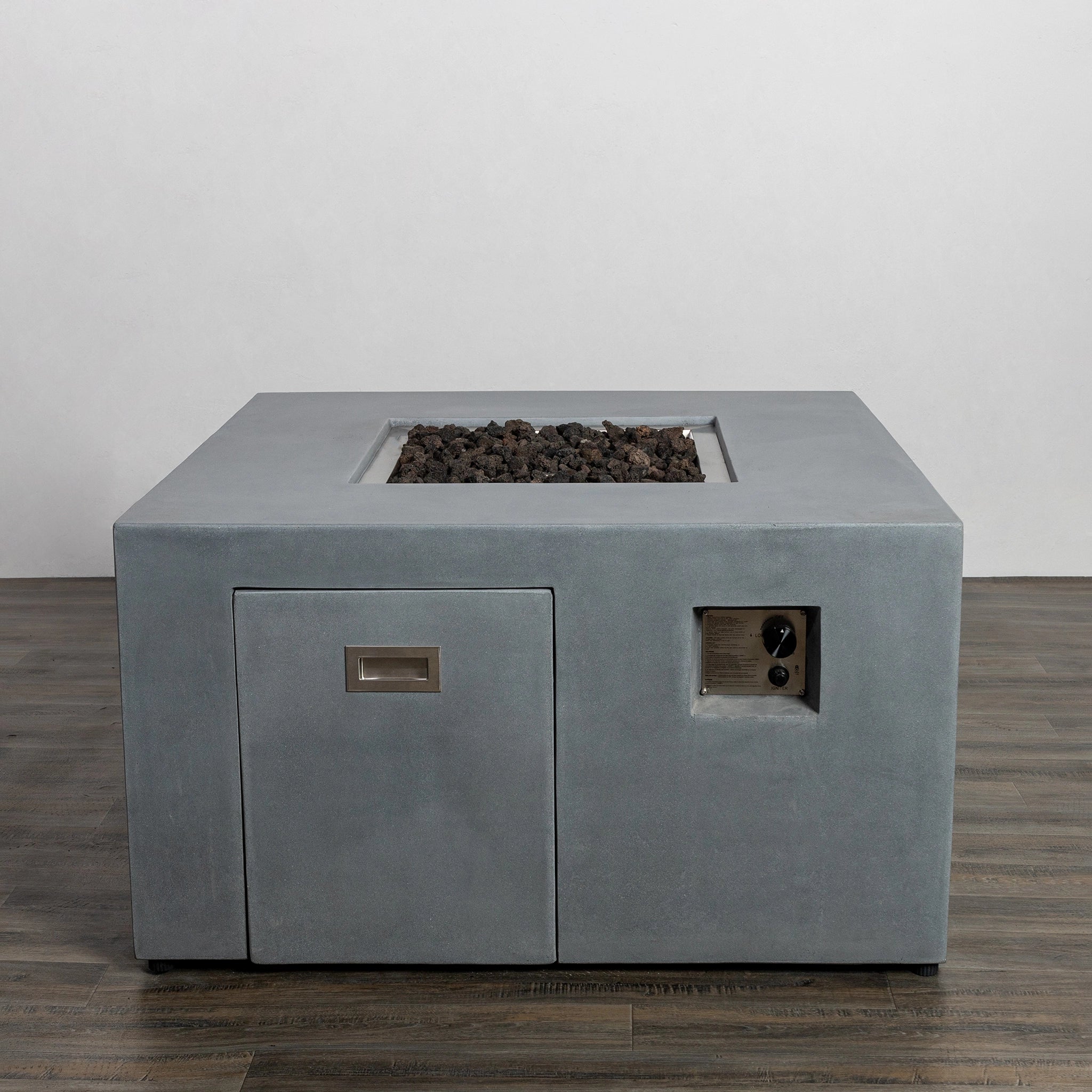 Starfire Designs Beton Square Concrete LPT Fire Pit