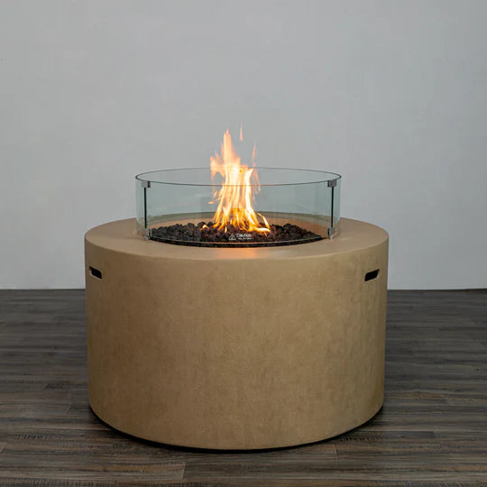 Starfire Designs Beton Round Concrete LPT Fire Pit