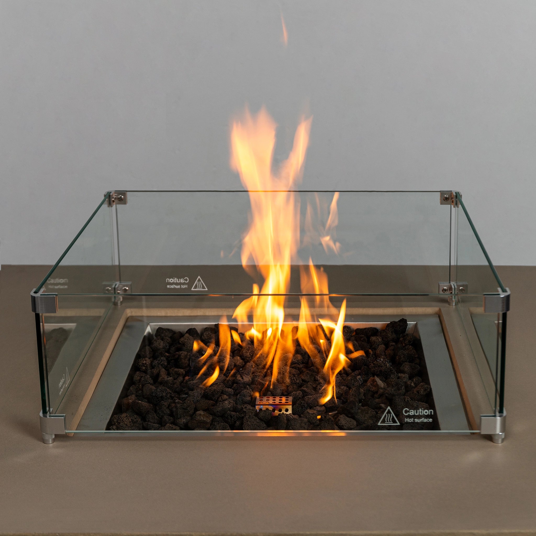 Starfire Designs Beton Square Concrete LPT Fire Pit