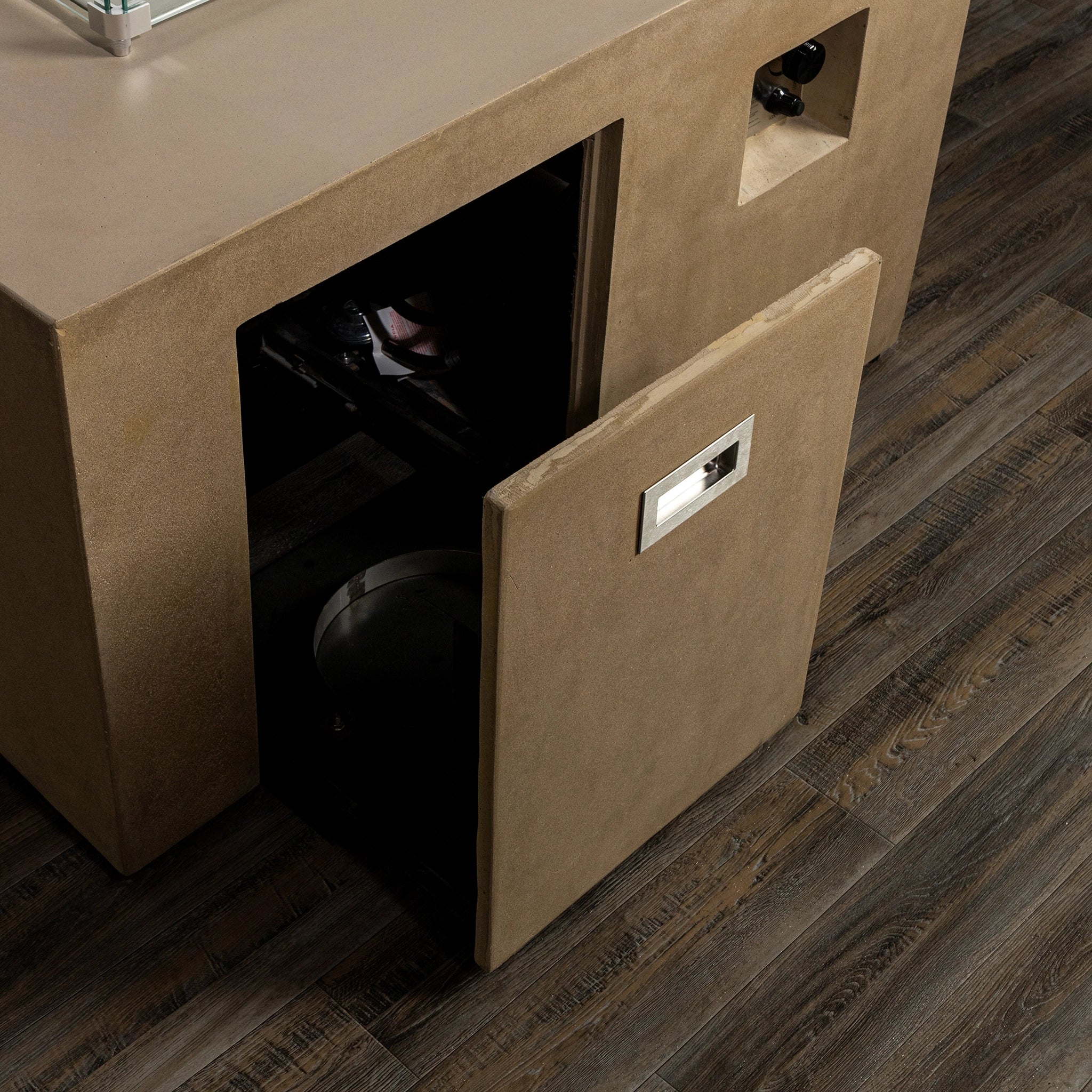 Starfire Designs Beton Square Concrete LPT Fire Pit