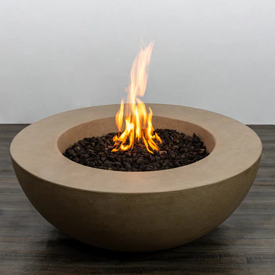 Starfire Designs Beton Round Concrete Gas Fire Pit