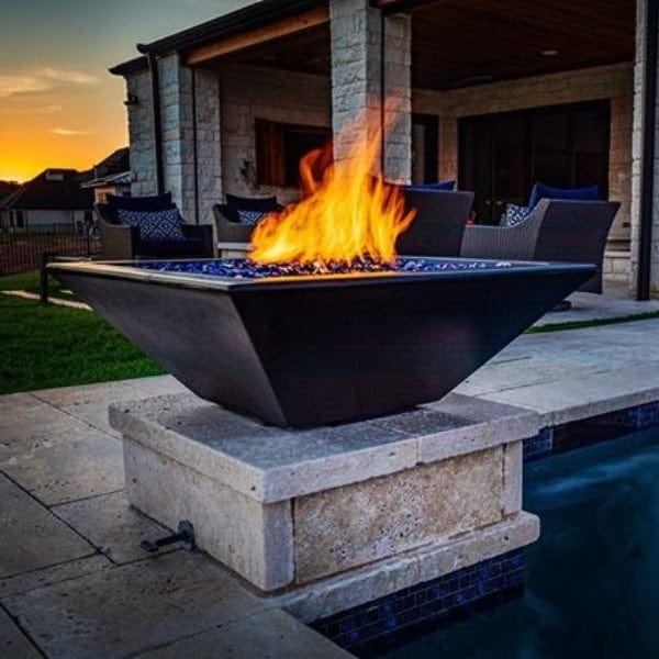 The Outdoor Plus Maya Concrete Fire Bowl