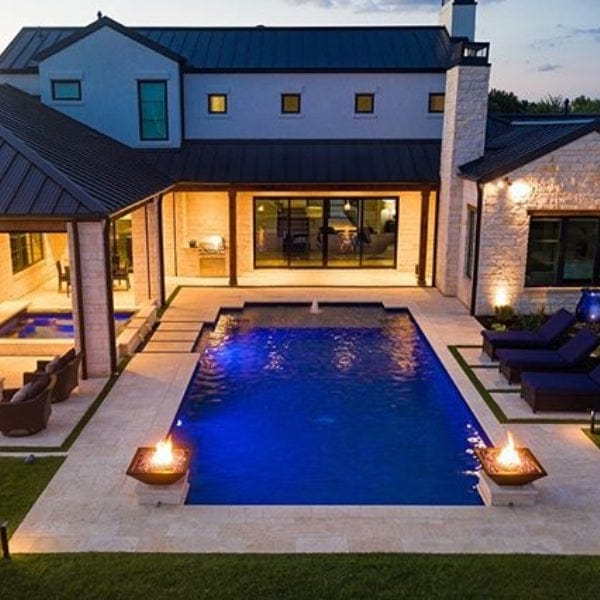 The Outdoor Plus Maya Concrete Fire Bowl