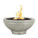 The Outdoor Plus Roma Concrete Fire Bowl Ash Color in white background