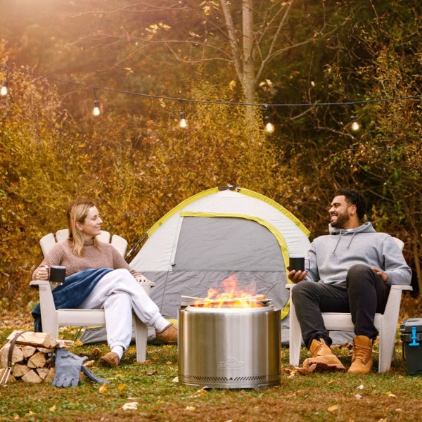 fire pit tent Timberwolf Smokeless Fire Pit, 22-inch, Stainless Steel