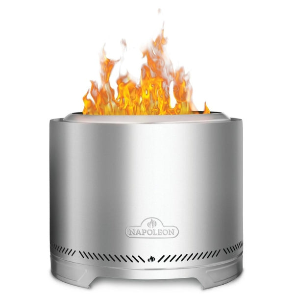 Timberwolf Smokeless Fire Pit – 22-Inch Stainless Steel Outdoor