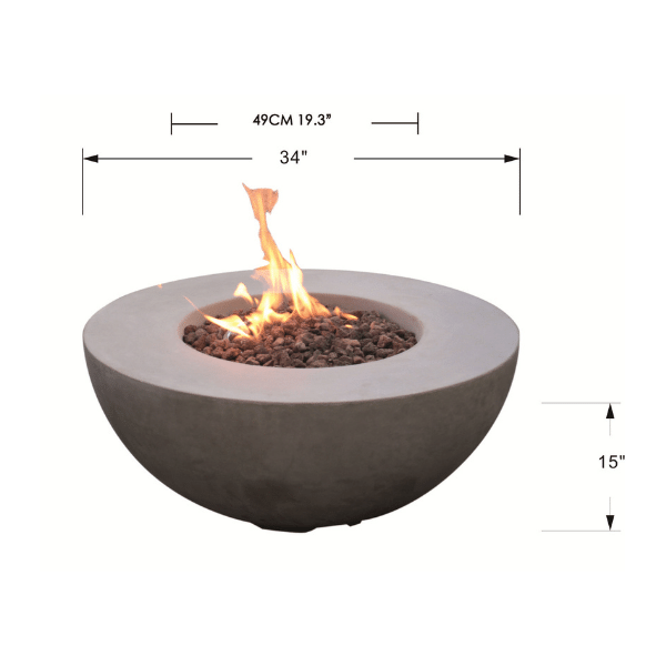 Modeno Roca Fire Table OFG107