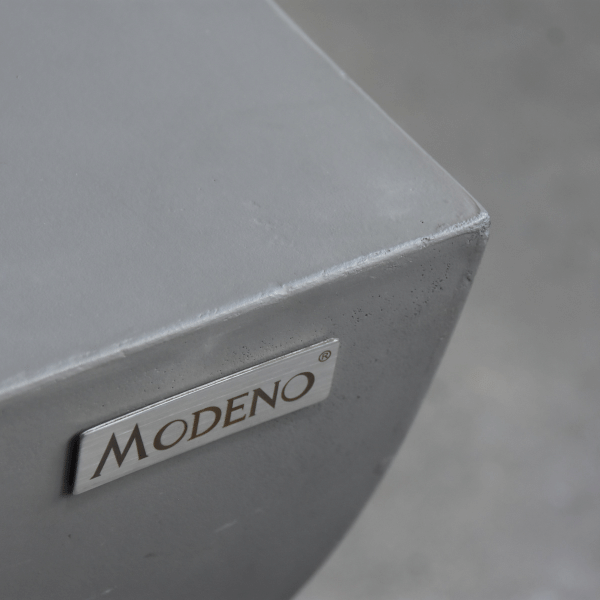 Modeno Westport Square Concrete Fire Pit Table OFG135 Close Up Texture Finish of Glass FIber Reinforced Concrete Material