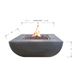 Modeno Westport Square Concrete Fire Pit Table OFG135 Size, Dimension, Height, Width