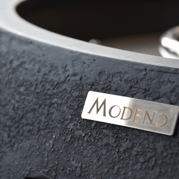 Modeno York Round Concrete Fire Bowl OFG115 With Brand Plate