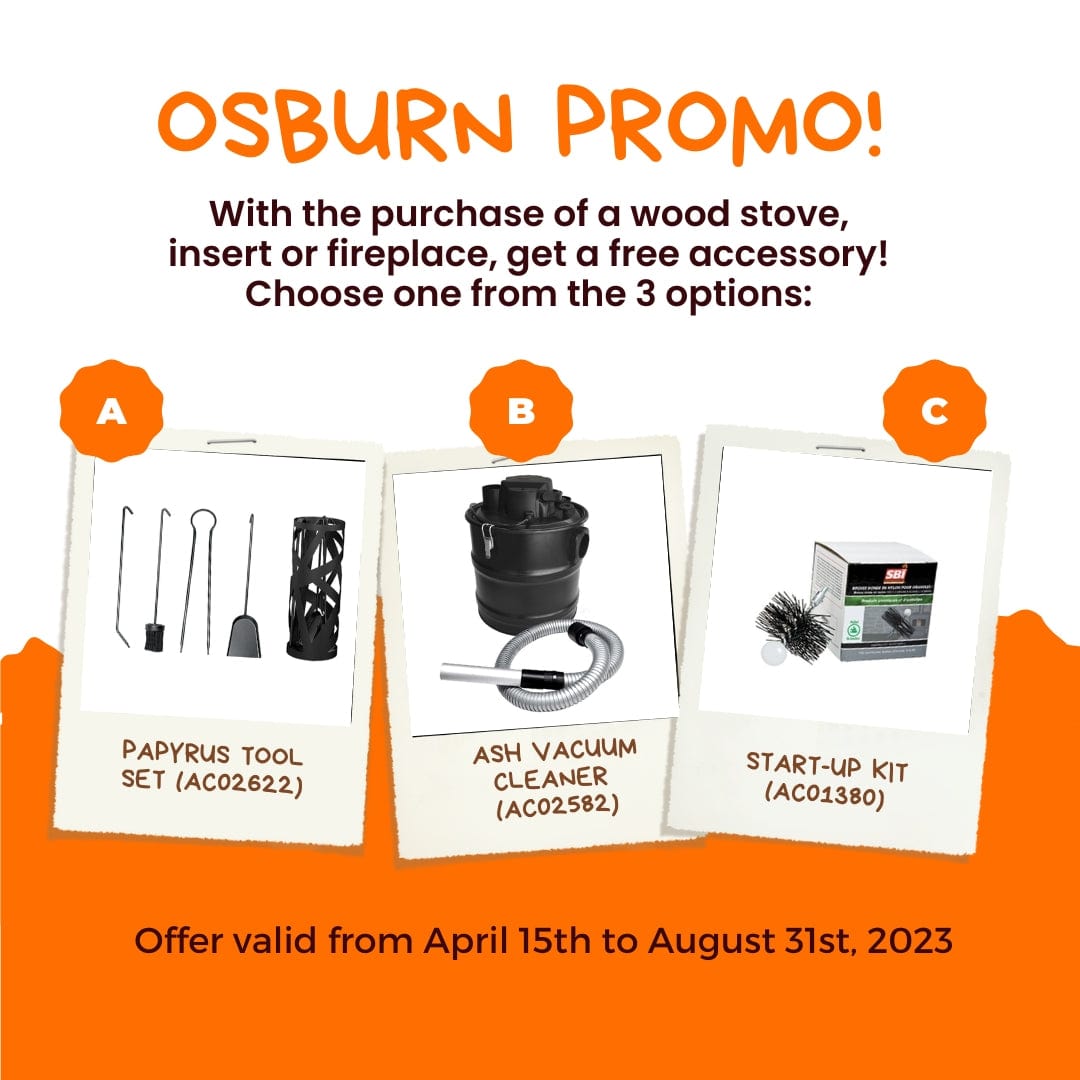 Osburn Matrix 2700 Wood Insert OB02700 l Fire Pit Surplus