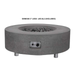 PyroMania Fire Genesis Round Concrete Fire Pit Table With Free Optional Legs