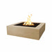 The Outdoor Plus Quad Concrete Fire Pit in Brown