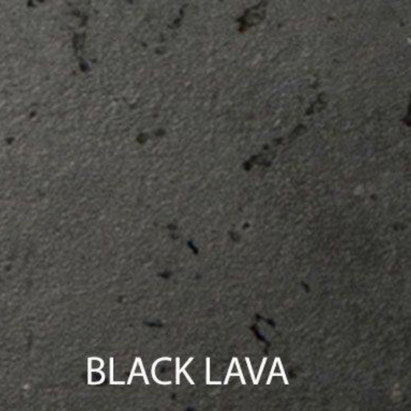 American Fyre Designs Contempo Rectangle In Black Lava
