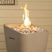 American Fyre Designs Fire Pit Black Creekstones On A White Background