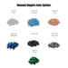 American Fyre Designs Nest Lantern Diamond Nuggets Color Option