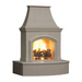 American Fyre Designs Phoenix Fireplace On A White Background