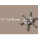 American Fyre Designs Wave Fire Urn Star Burner