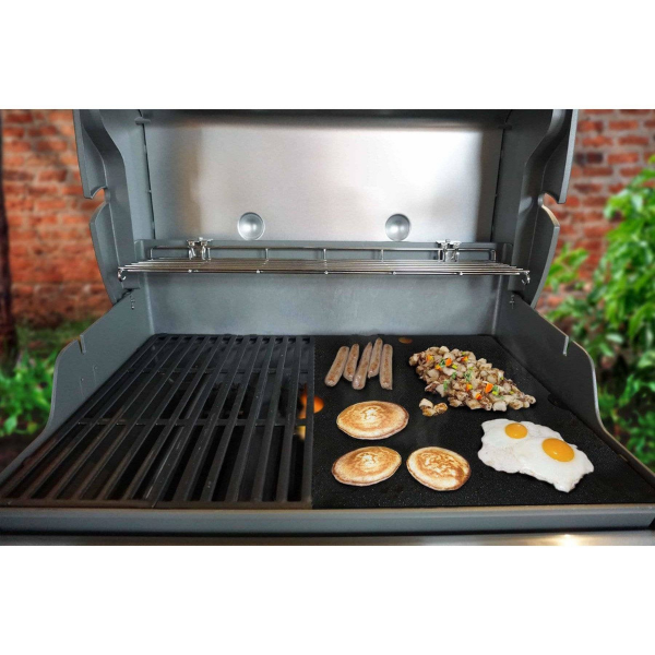     Arteflame Griddle Plancha Grill Inserts Grills Eggs Meat And Veggies Sample Set Up