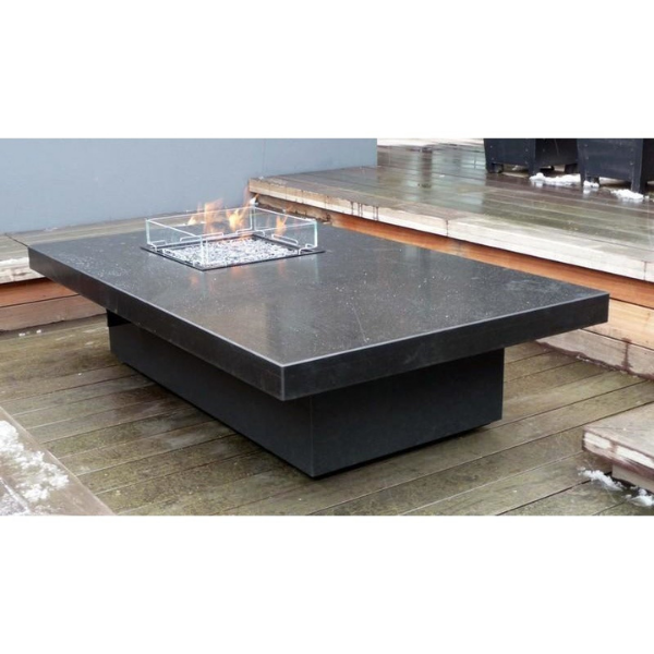     Az Patio Fire Table With Az Patio Heaters 22" Square Glass Windscreen