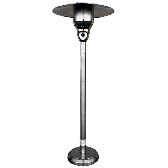 AZ Patio Heaters 85" Commercial Natural Gas Stainless Steel Patio Heater Patio Heater AZ Patio Heaters | White background